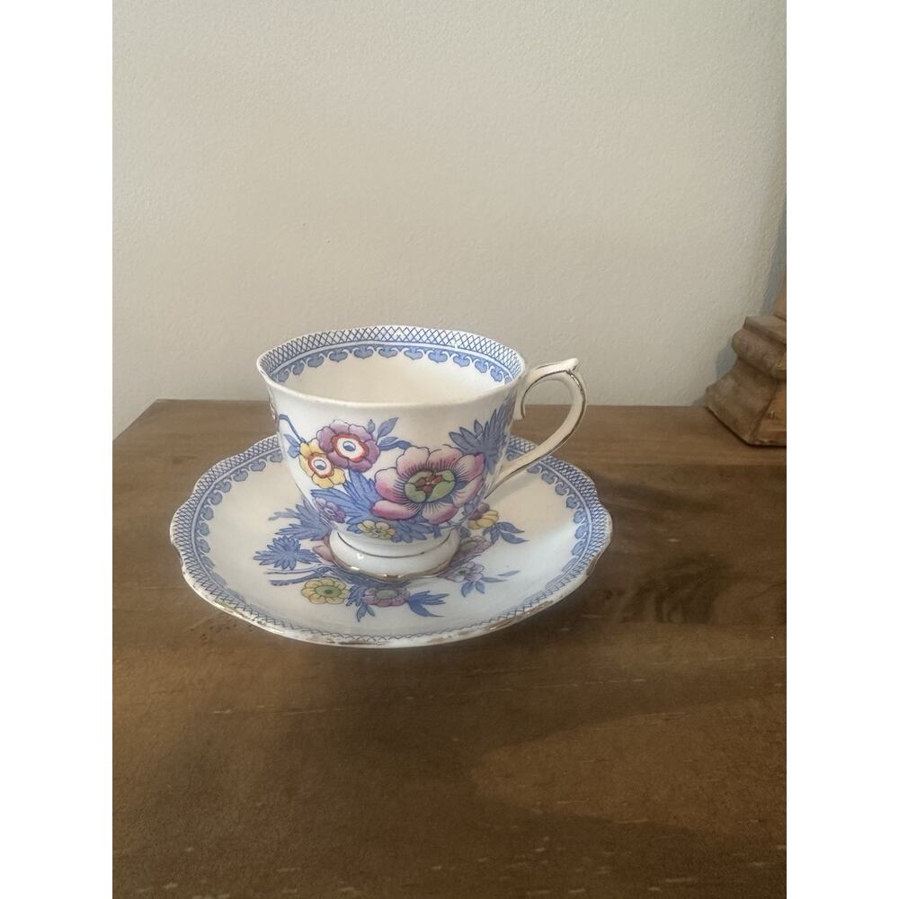 Vintage Royal Albert Bone China Tea Cup & Saucer #2247 Circa